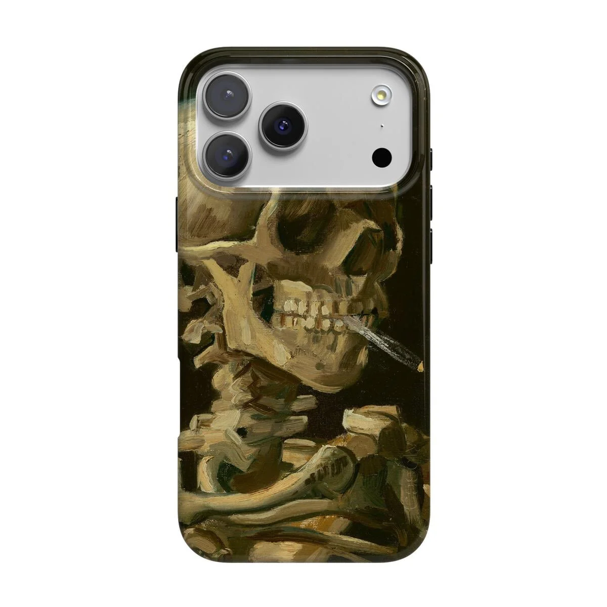 Van Gogh | Head of a Skeleton with a Burning Cigarette Phone Case - Image 111