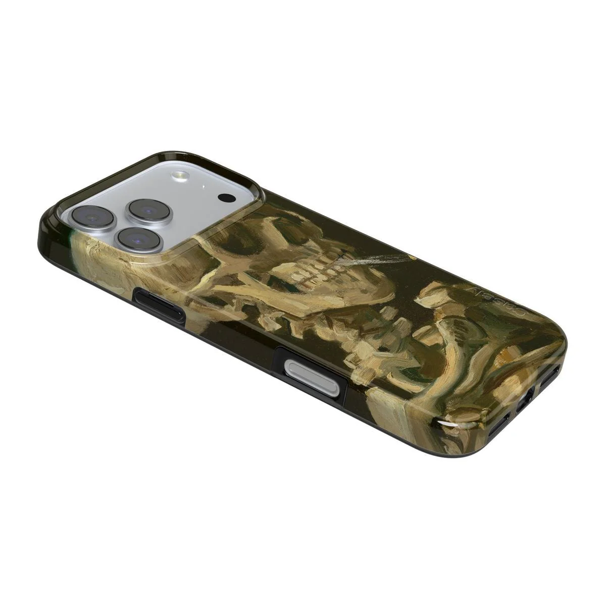 Van Gogh | Head of a Skeleton with a Burning Cigarette Phone Case - Image 114