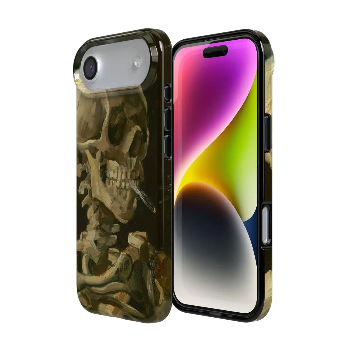 Van Gogh | Head of a Skeleton with a Burning Cigarette Phone Case - Image 122