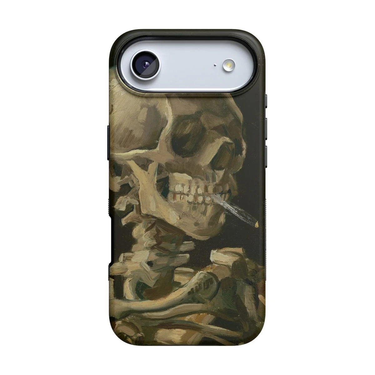 Van Gogh | Head of a Skeleton with a Burning Cigarette Phone Case - Image 129