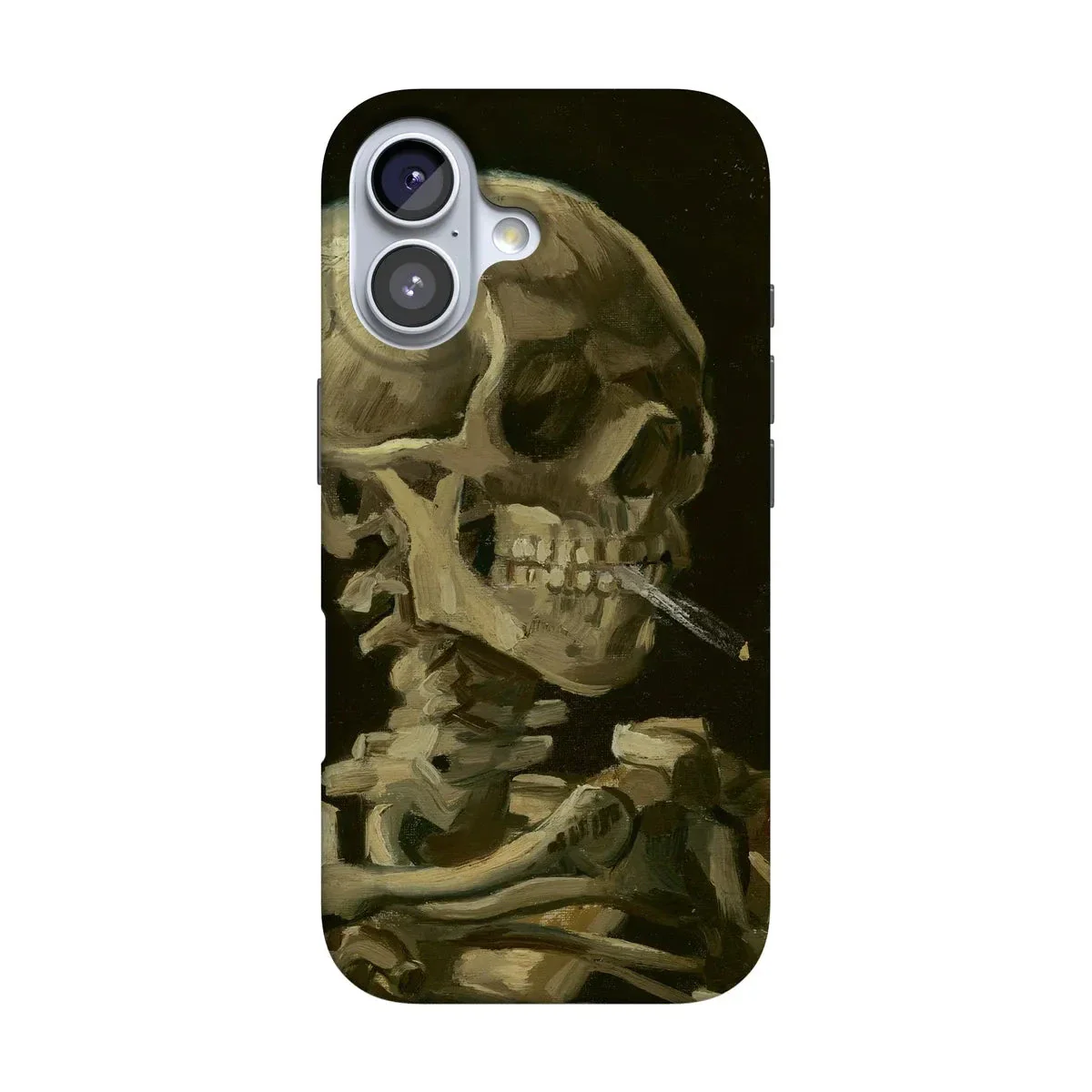 Van Gogh | Head of a Skeleton with a Burning Cigarette Phone Case - Image 145