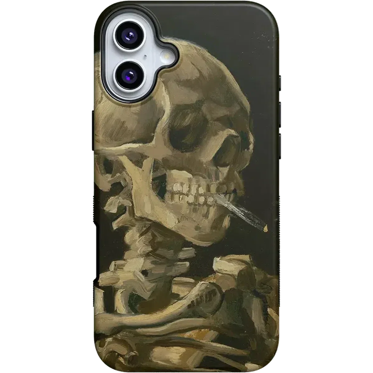 Van Gogh | Head of a Skeleton with a Burning Cigarette Phone Case - Image 151