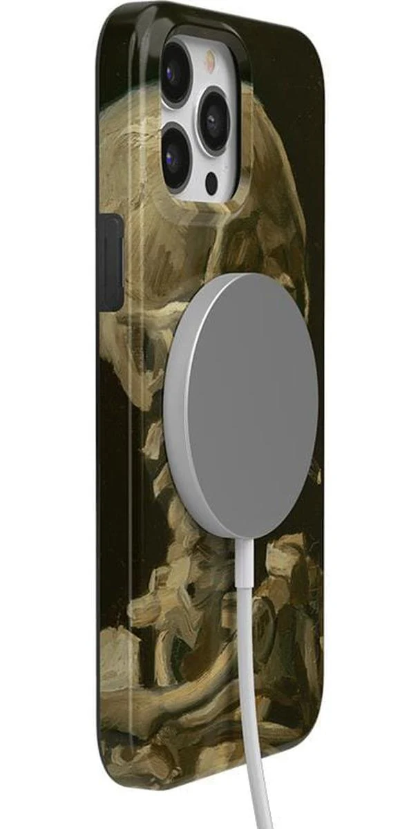 Van Gogh | Head of a Skeleton with a Burning Cigarette Phone Case - Image 39