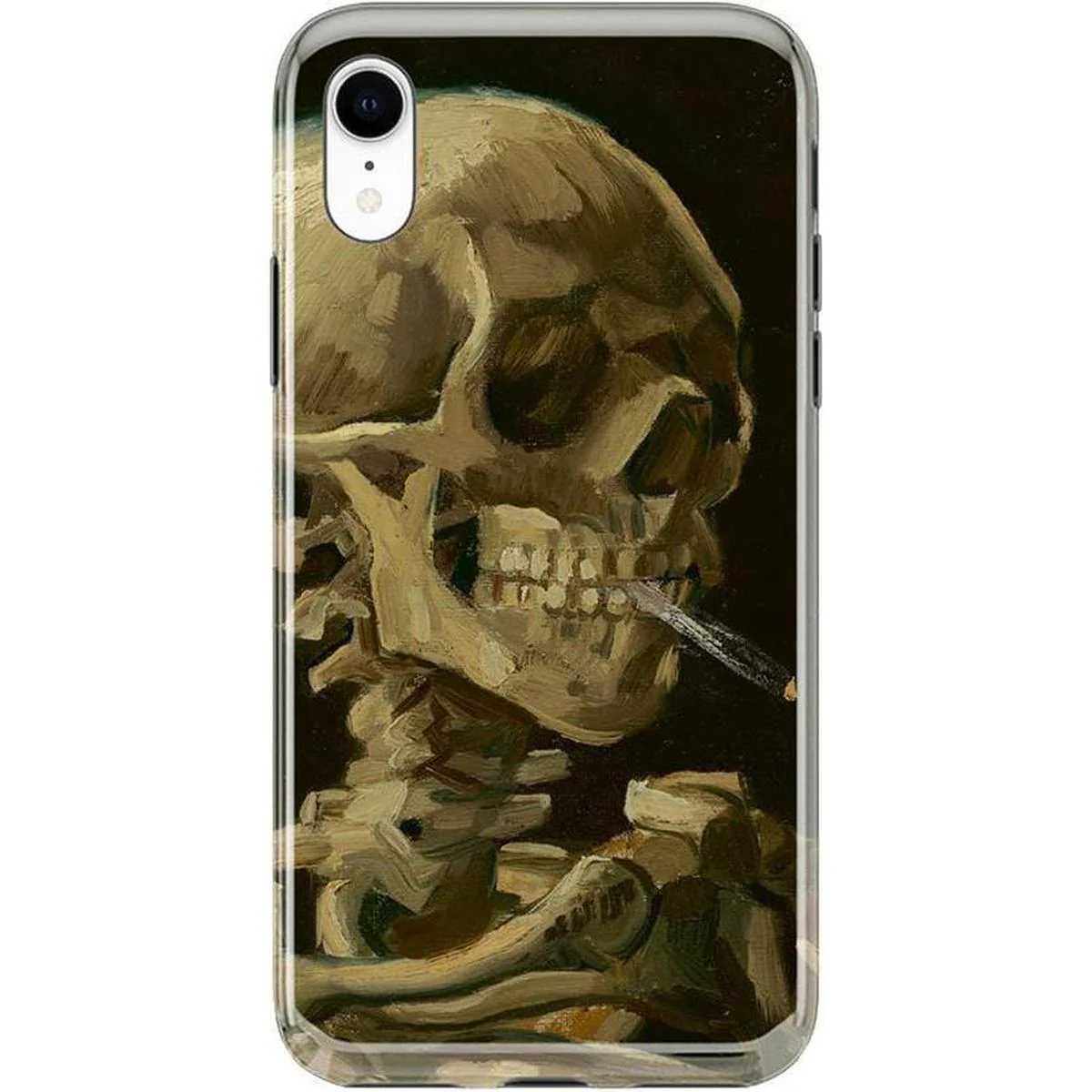 Van Gogh | Head of a Skeleton with a Burning Cigarette Phone Case - Image 47