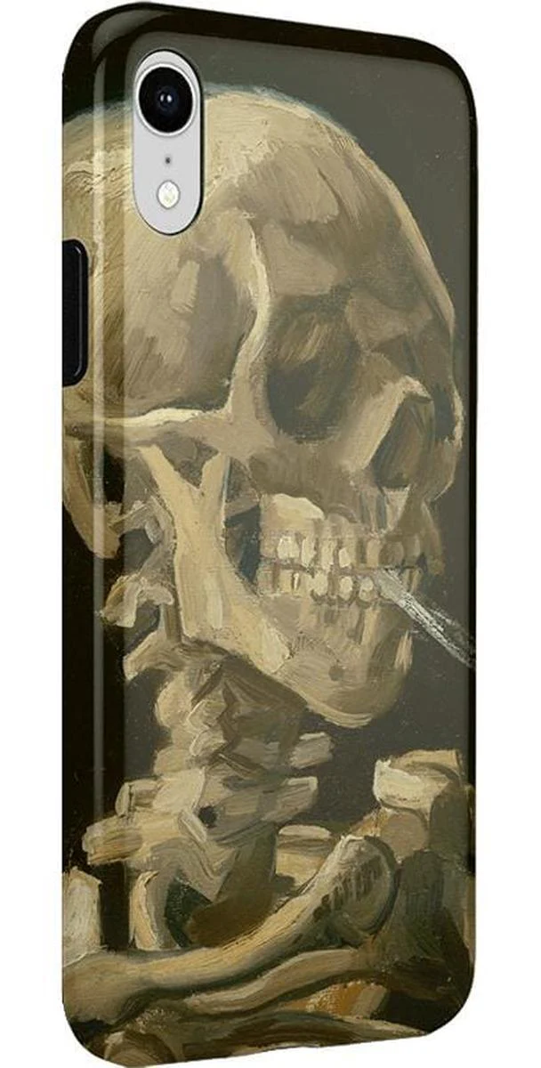 Van Gogh | Head of a Skeleton with a Burning Cigarette Phone Case - Image 48
