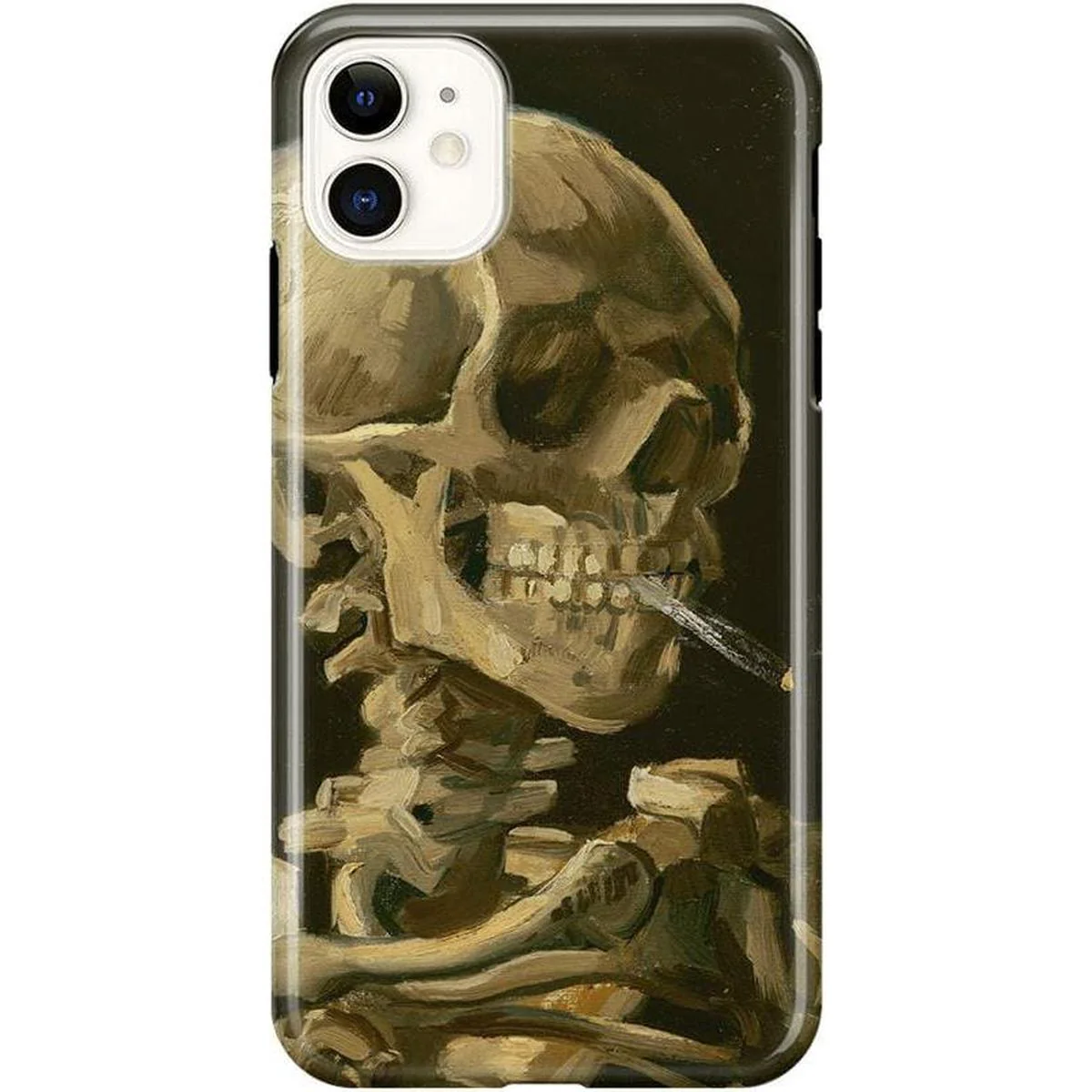 Van Gogh | Head of a Skeleton with a Burning Cigarette Phone Case - Image 51