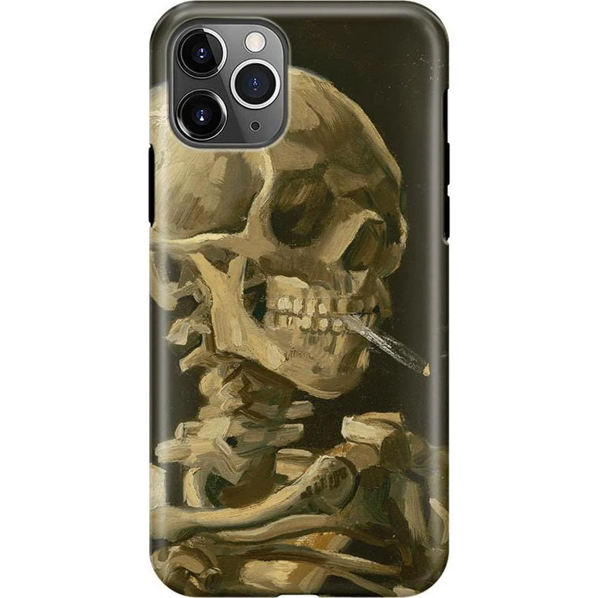 Van Gogh | Head of a Skeleton with a Burning Cigarette Phone Case - Image 53