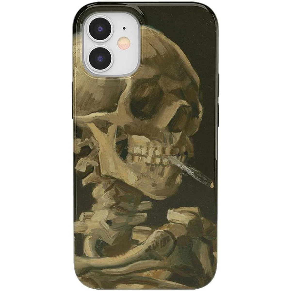 Van Gogh | Head of a Skeleton with a Burning Cigarette Phone Case - Image 55