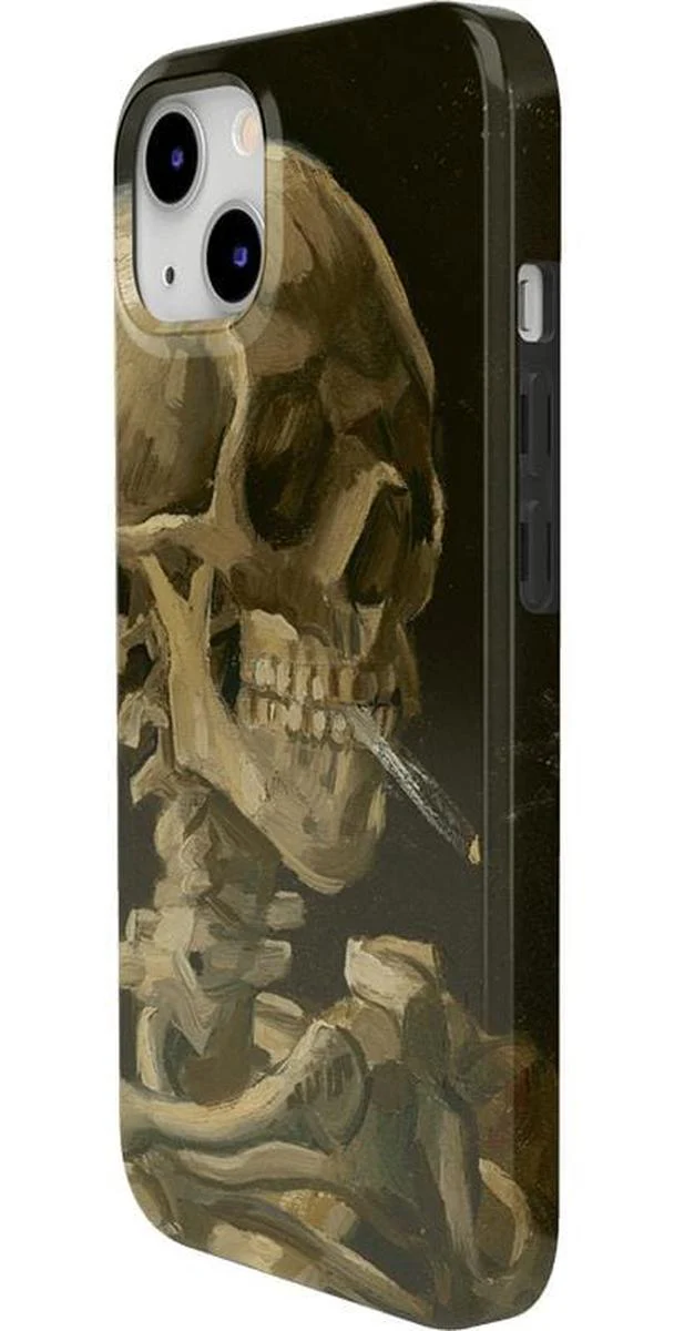 Van Gogh | Head of a Skeleton with a Burning Cigarette Phone Case - Image 57