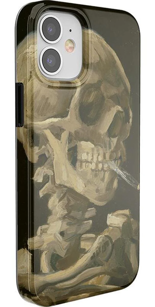 Van Gogh | Head of a Skeleton with a Burning Cigarette Phone Case - Image 64