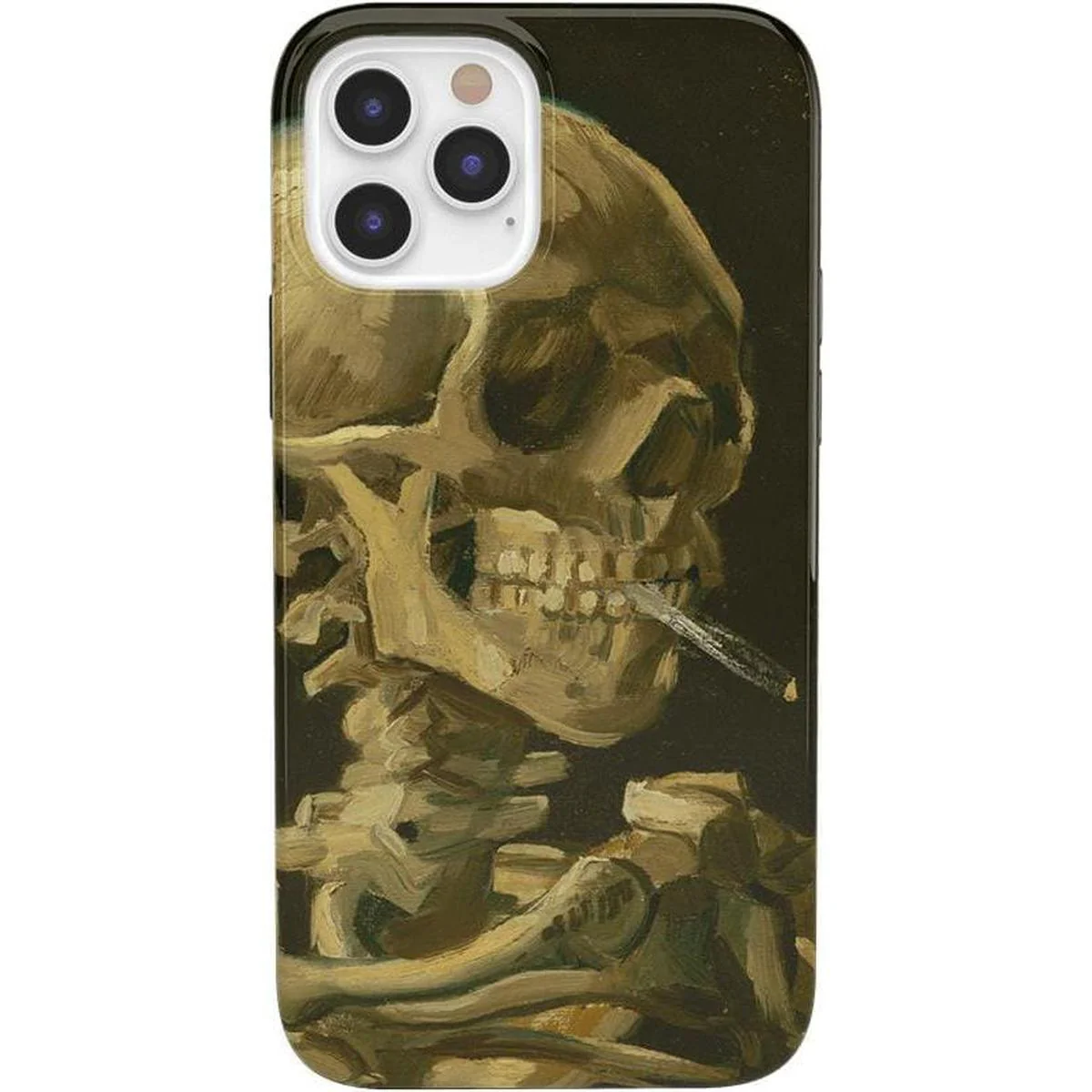 Van Gogh | Head of a Skeleton with a Burning Cigarette Phone Case - Image 66