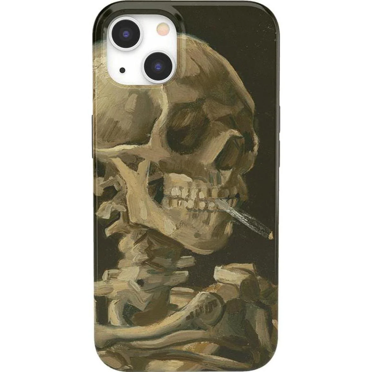 Van Gogh | Head of a Skeleton with a Burning Cigarette Phone Case - Image 69