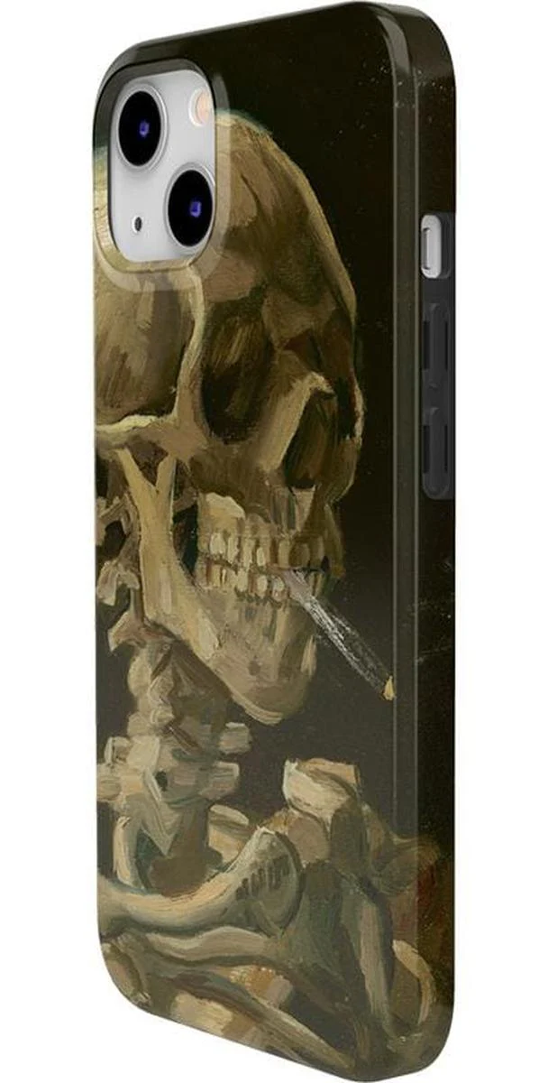 Van Gogh | Head of a Skeleton with a Burning Cigarette Phone Case - Image 70