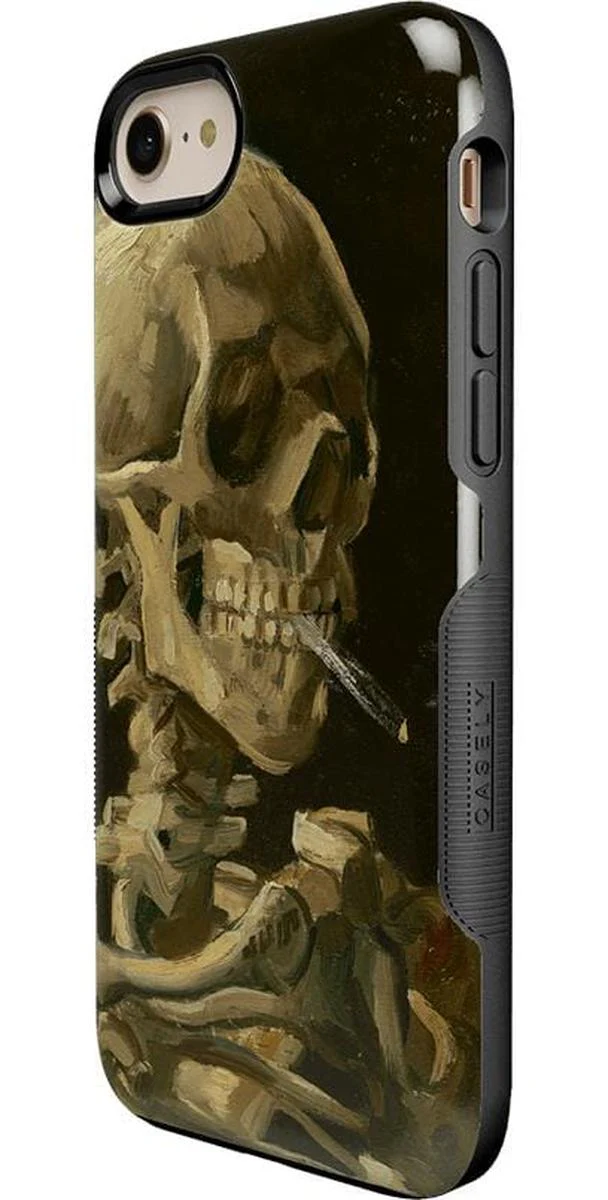 Van Gogh | Head of a Skeleton with a Burning Cigarette Phone Case - Image 71