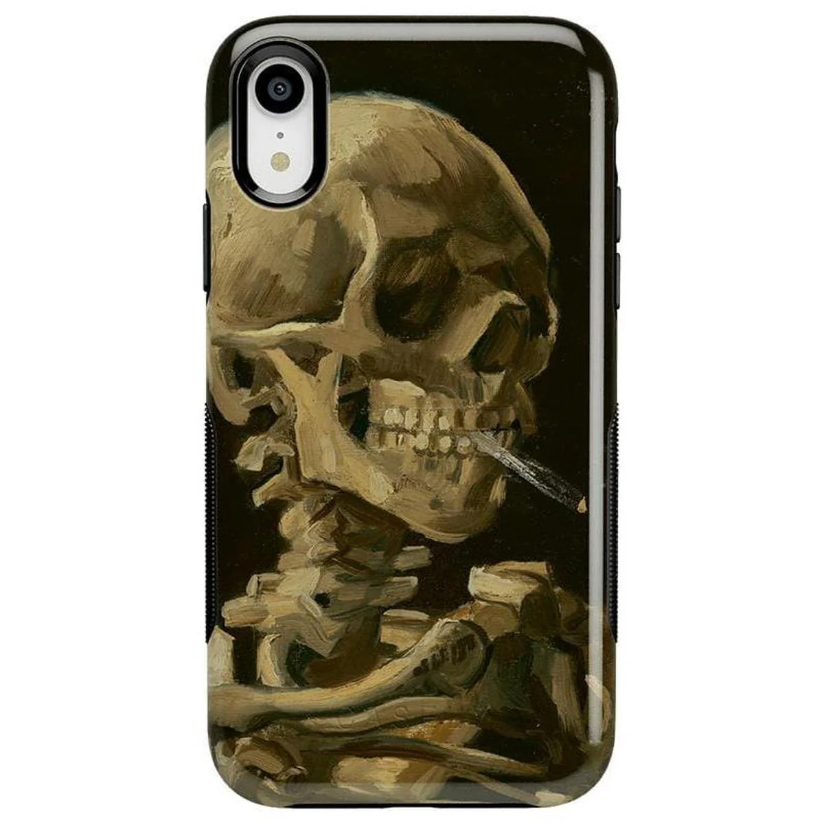 Van Gogh | Head of a Skeleton with a Burning Cigarette Phone Case - Image 75