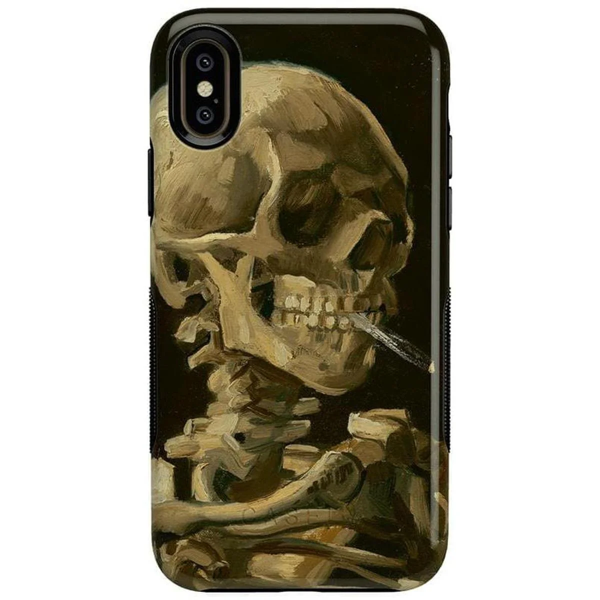 Van Gogh | Head of a Skeleton with a Burning Cigarette Phone Case - Image 90