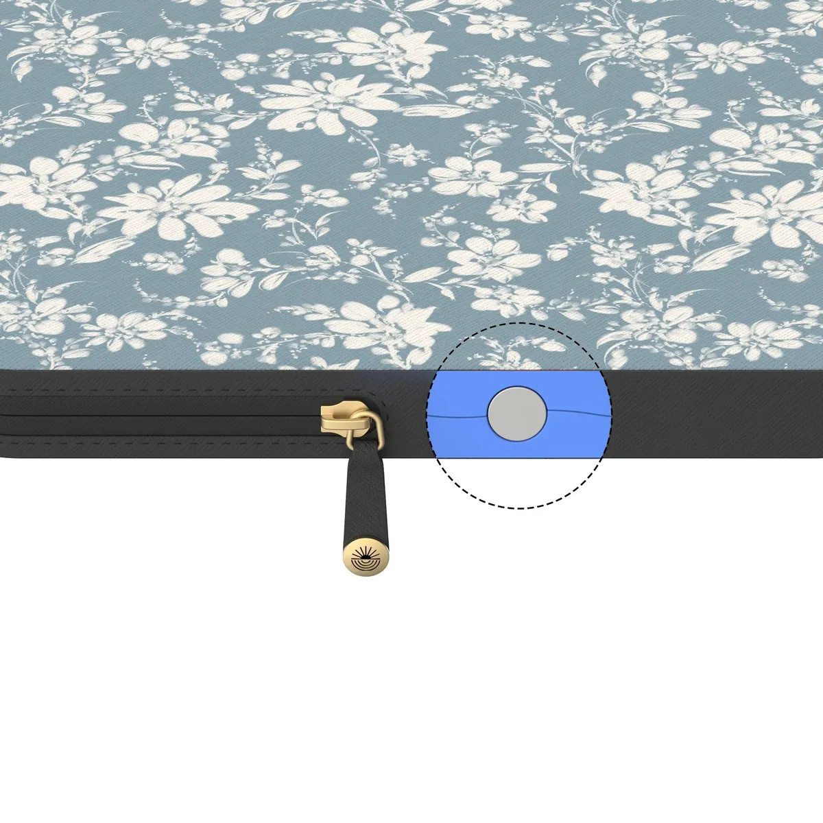Afternoon Tea | Blue Floral Laptop Case - Image 15