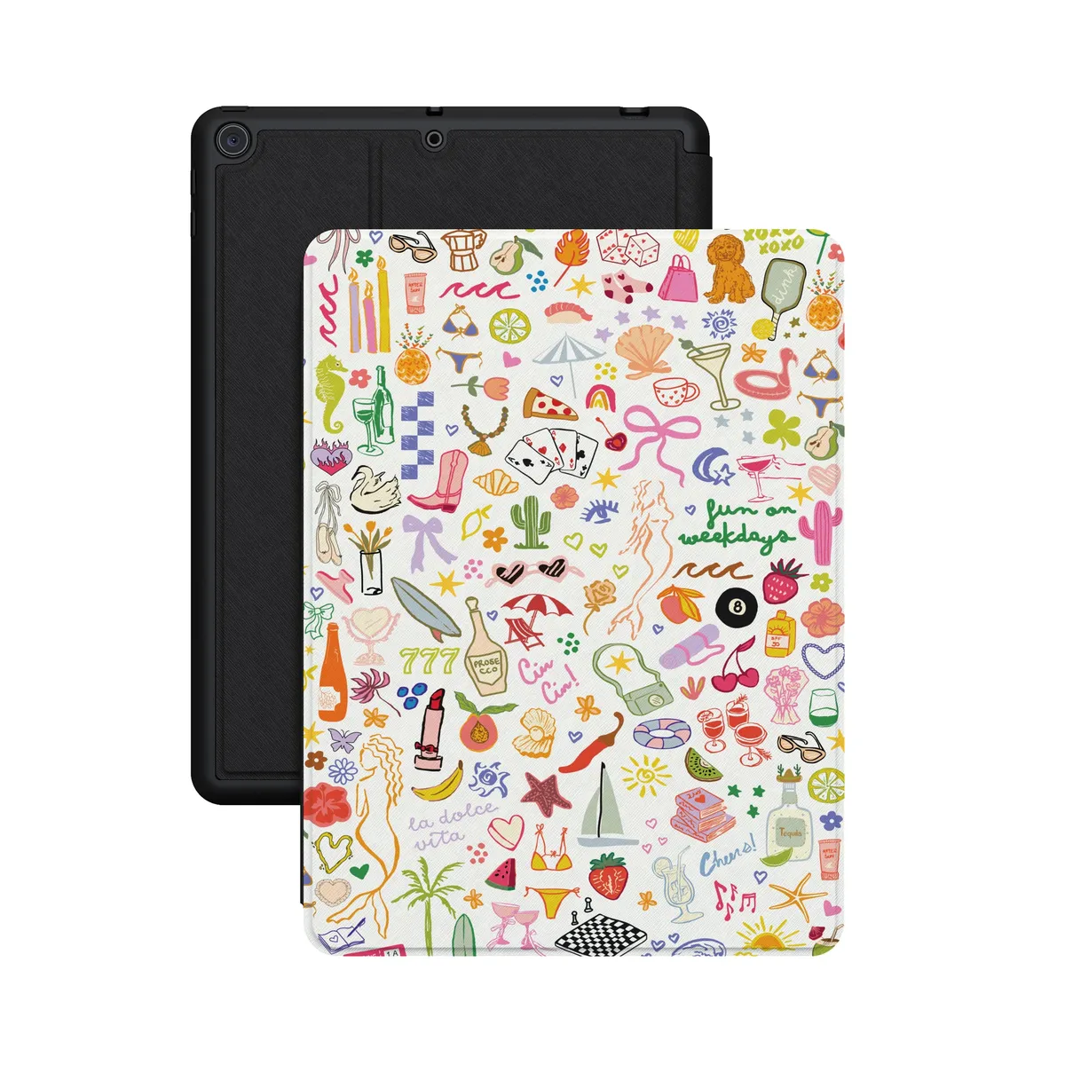 All the Fun Things | Fun on Weekdays iPad Case - Image 25