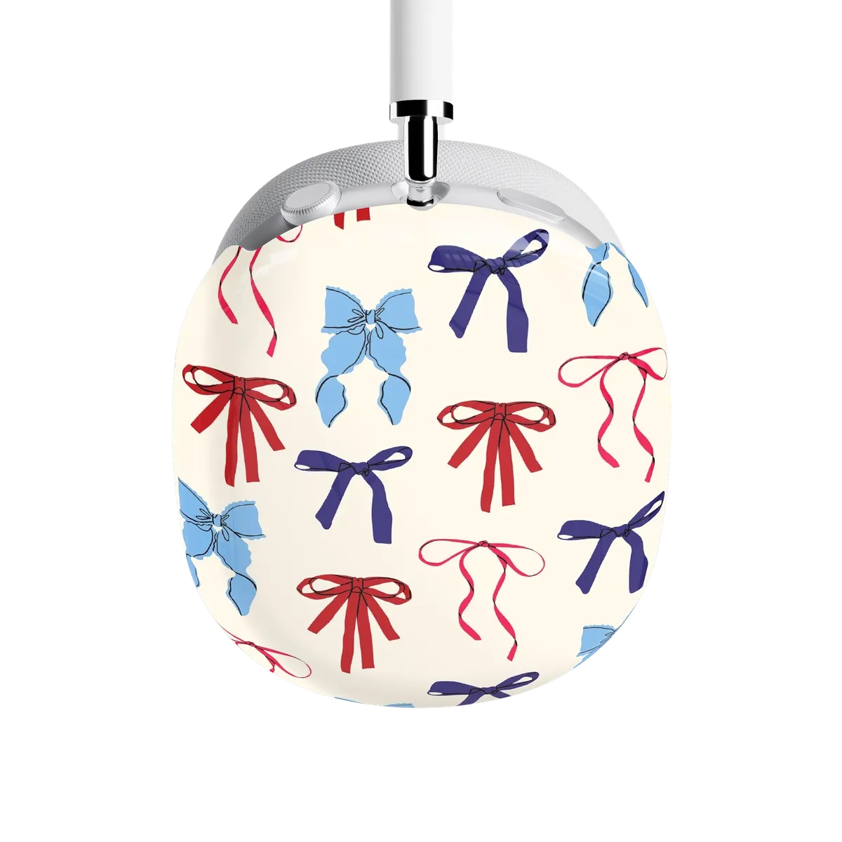 American Girlie | Red White & Blue Bows AirPods Max Case - Image 9