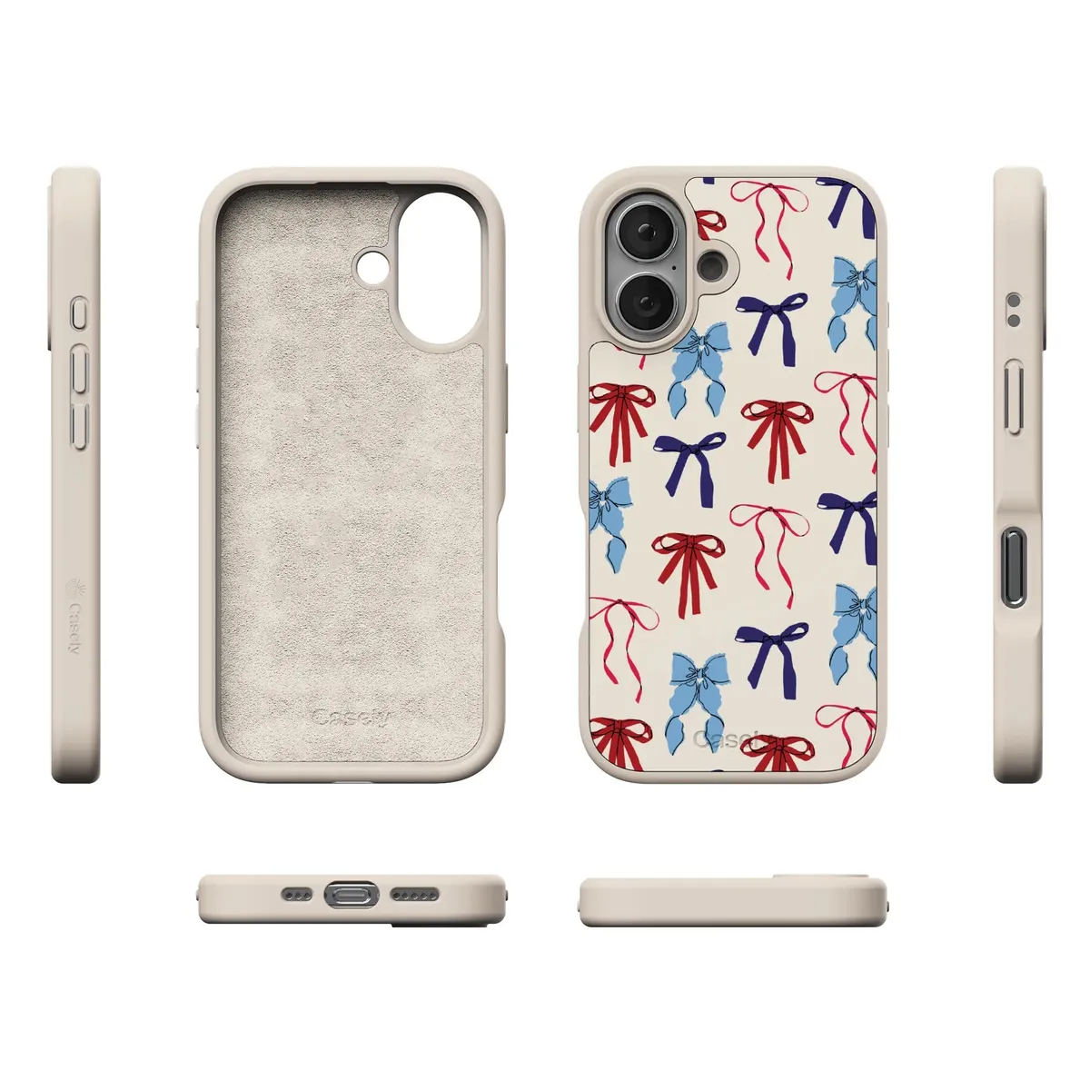 American Girlie | Red White & Blue Bows Case - Image 174