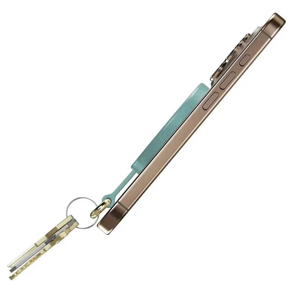Aquamarine | Ocean Blue Shimmer MagRing+ with Keychain - Image 6