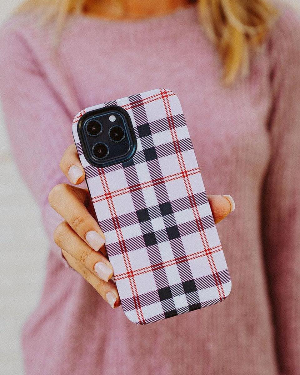 As if! | Light Purple Plaid Case - Image 41
