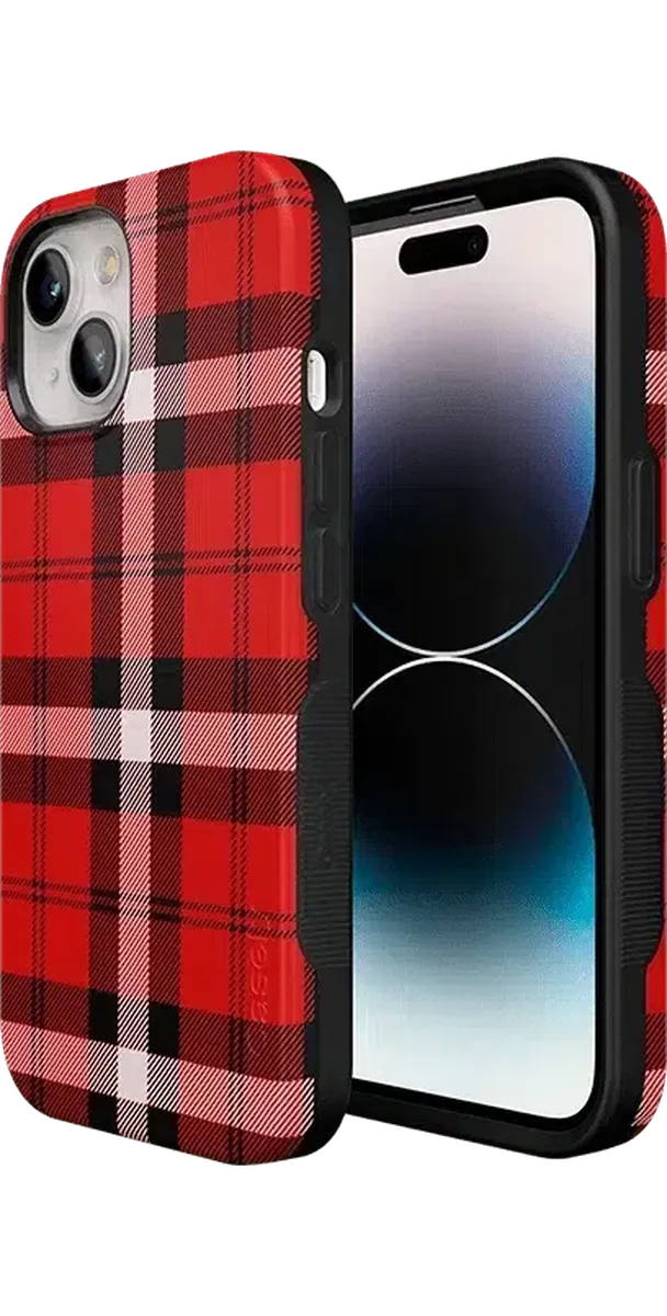 As if! | Red Plaid Case - Image 126