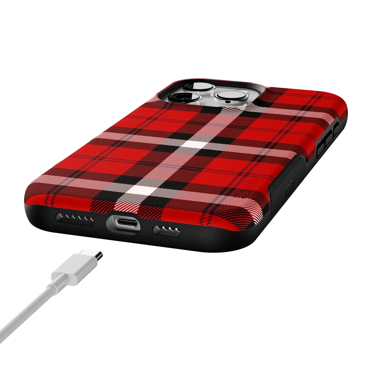 As if! | Red Plaid Case - Image 167