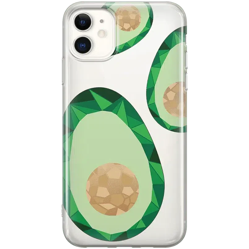 Just Ripe | Avocado Gold Clear Case - Image 9