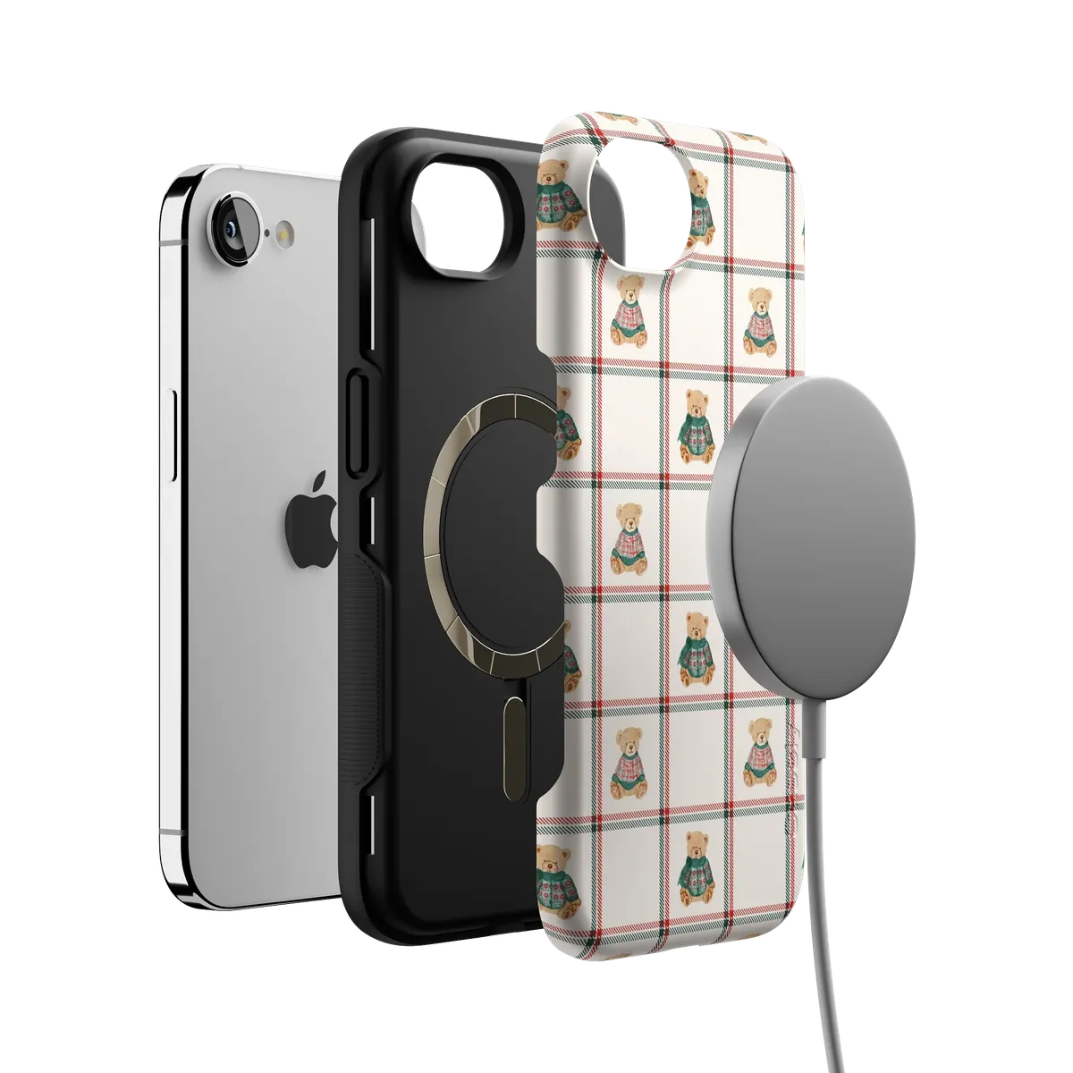 Bear Hugs | Teddy Squares Case - Image 185