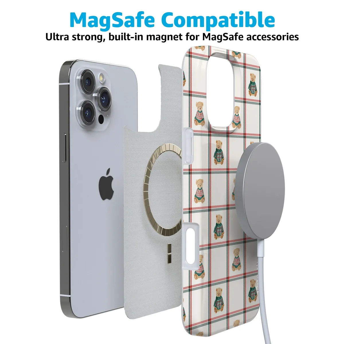 Bear Hugs | Teddy Squares Case - Image 204