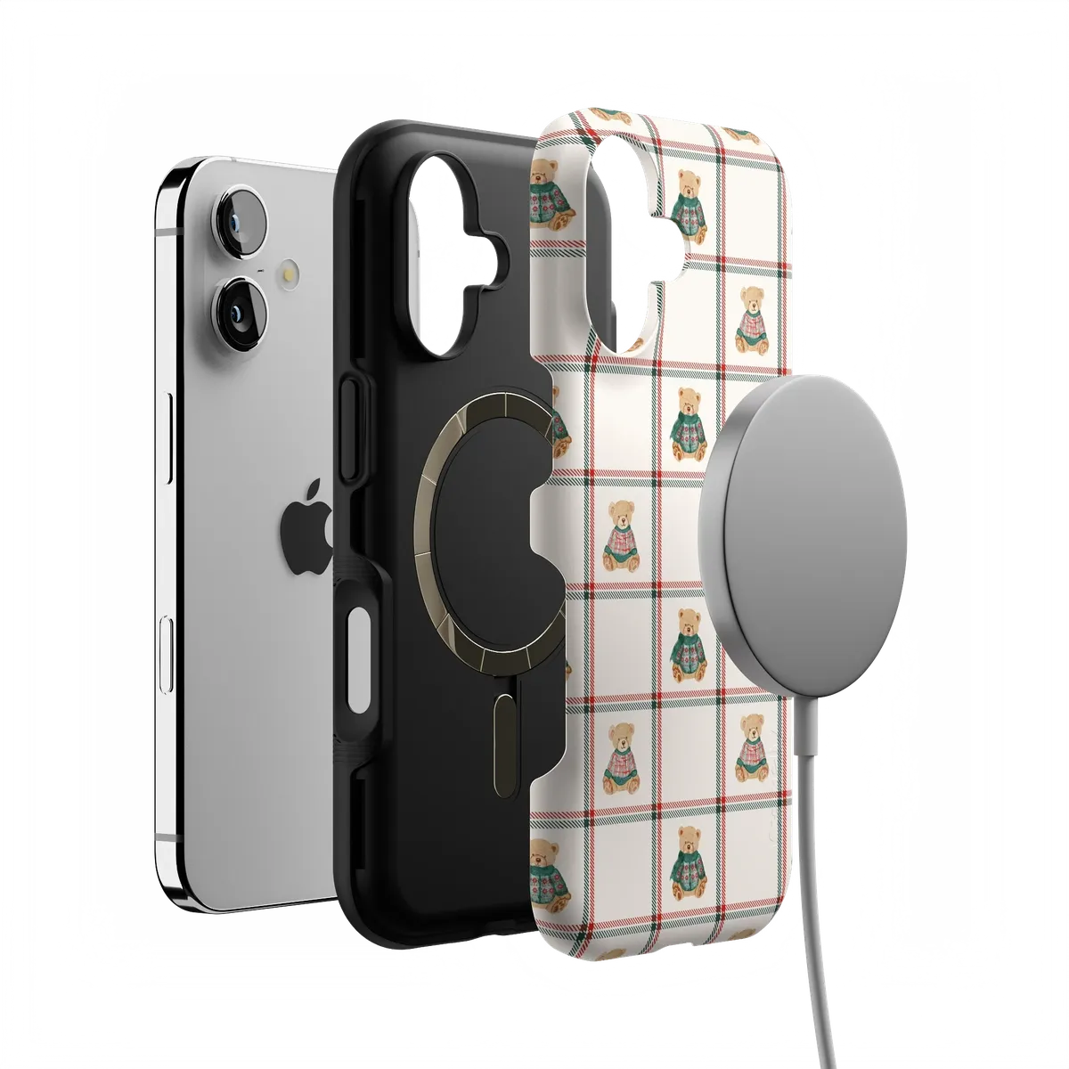 Bear Hugs | Teddy Squares Case - Image 25