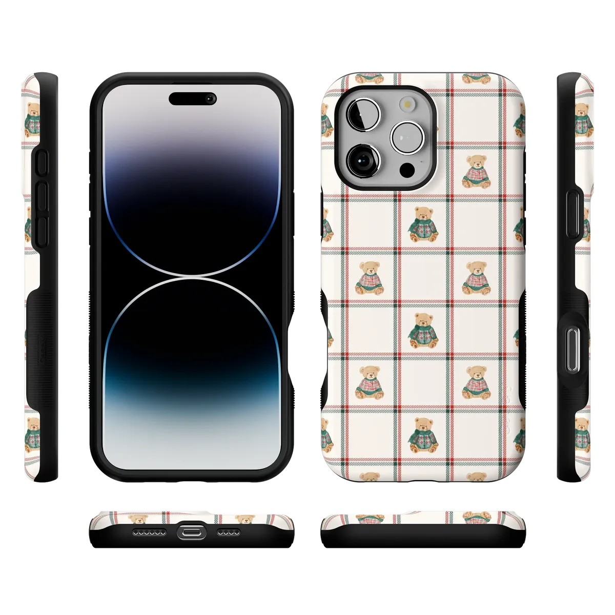 Bear Hugs | Teddy Squares Case - Image 38