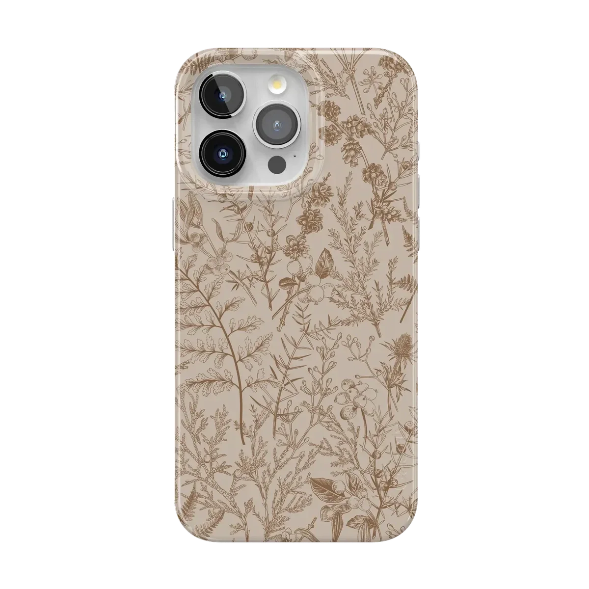 Beige Garden | Neutral Floral Case - Image 101