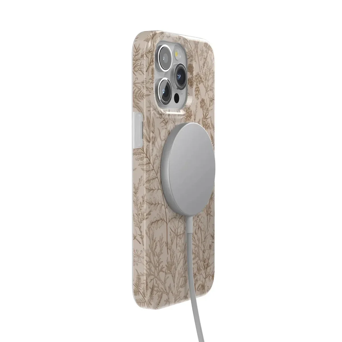Beige Garden | Neutral Floral Case - Image 105
