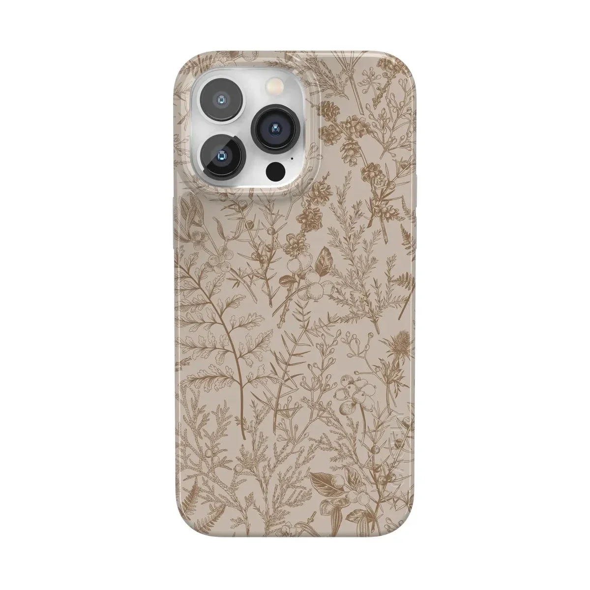 Beige Garden | Neutral Floral Case - Image 111