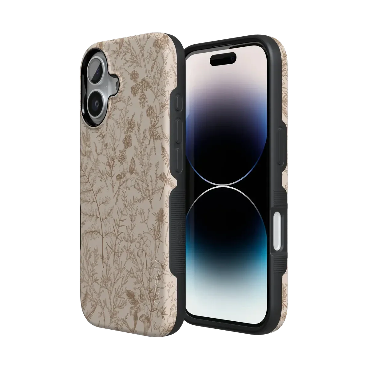 Beige Garden | Neutral Floral Case - Image 42