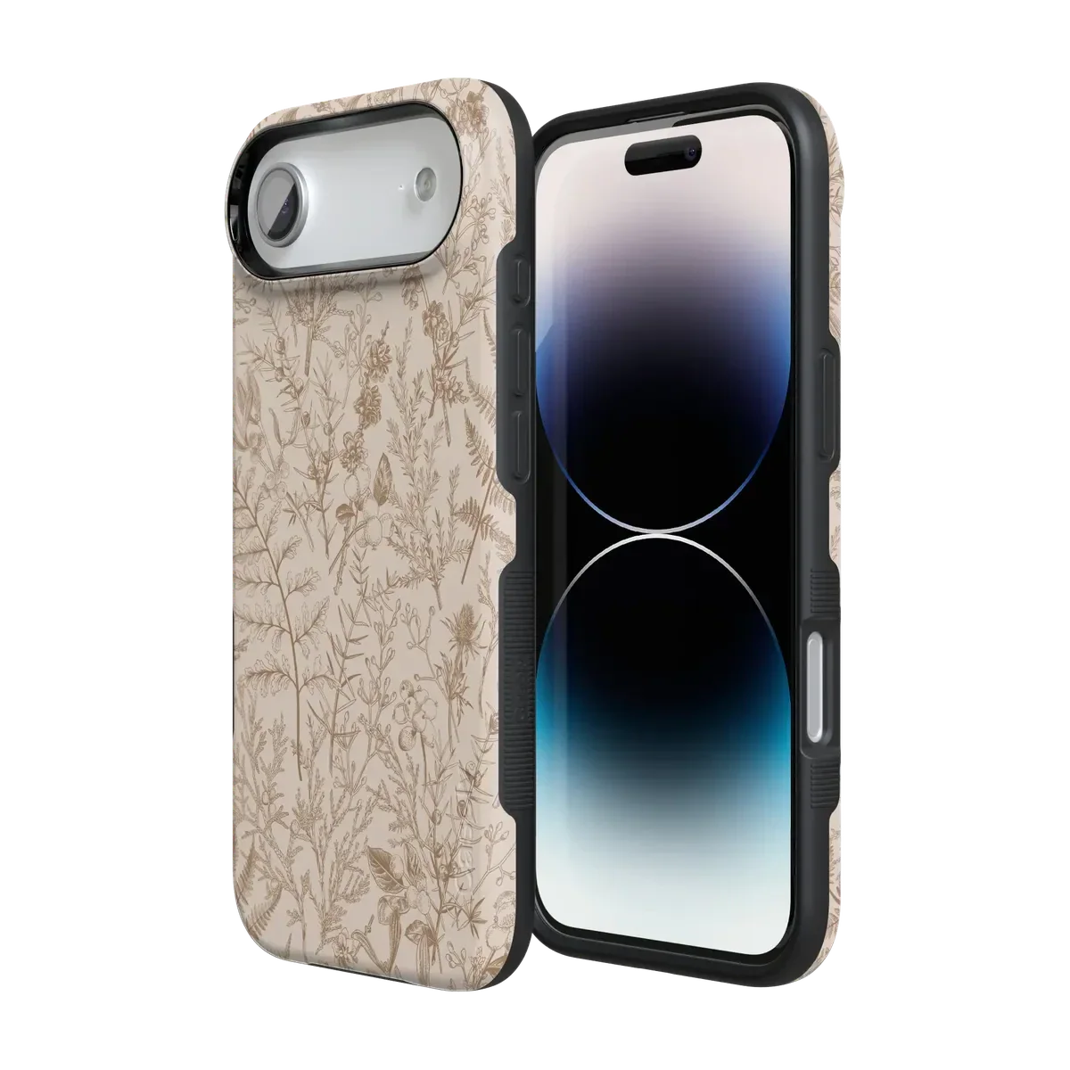 Beige Garden | Neutral Floral Case - Image 48