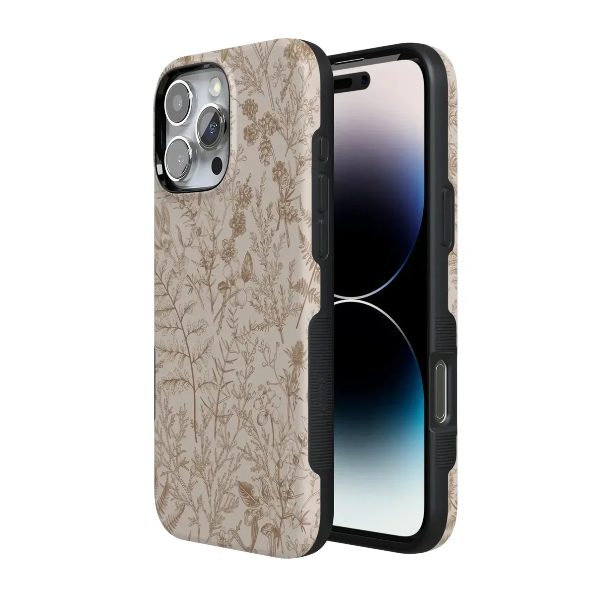 Beige Garden | Neutral Floral Case - Image 53