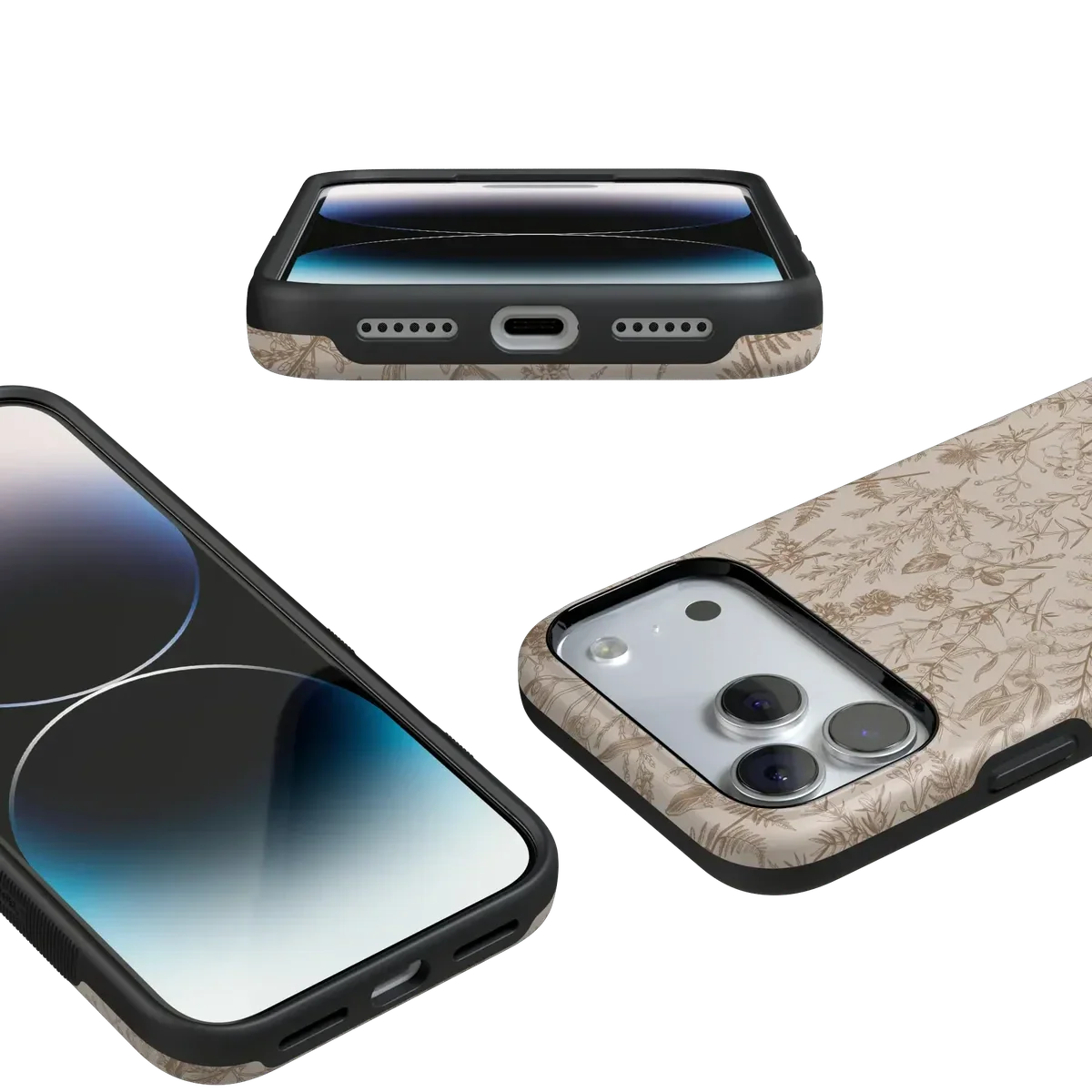 Beige Garden | Neutral Floral Case - Image 6