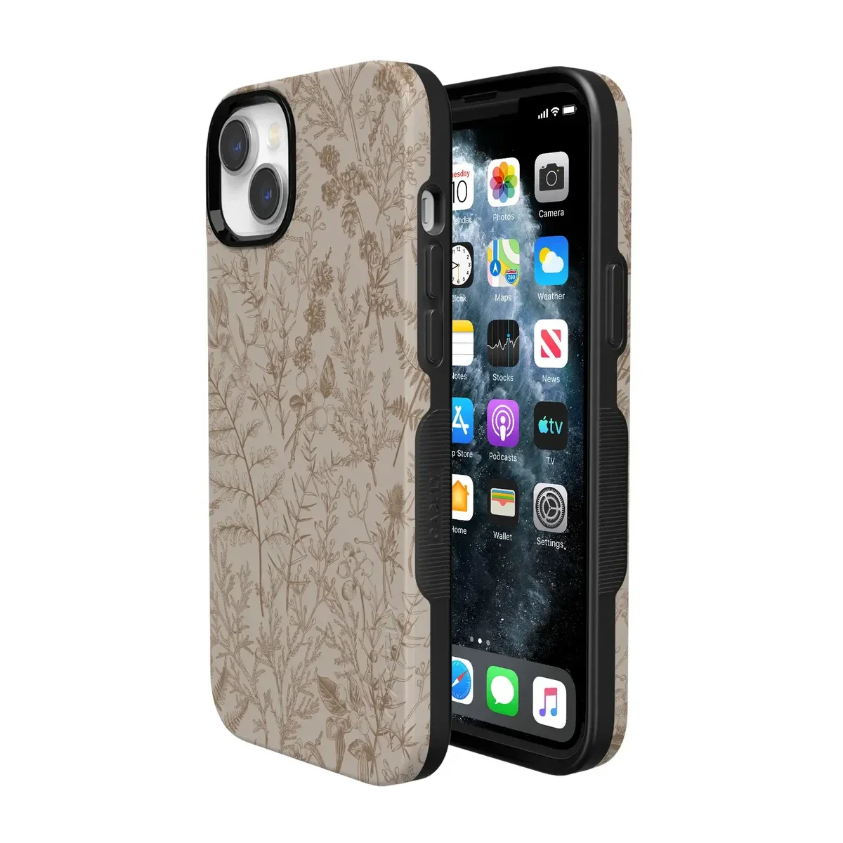 Beige Garden | Neutral Floral Case - Image 68