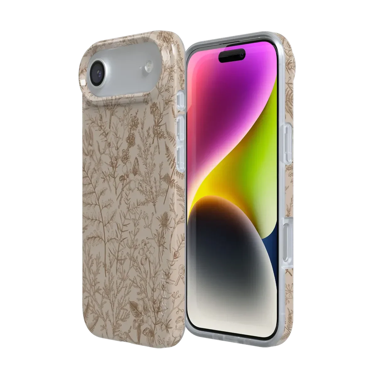 Beige Garden | Neutral Floral Case - Image 87