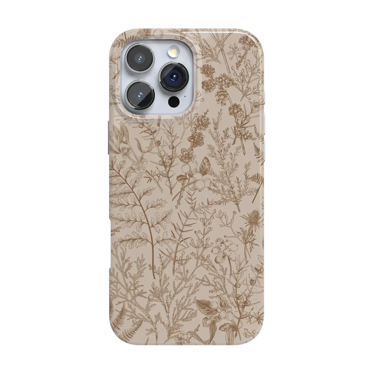 Beige Garden | Neutral Floral Case - Image 96