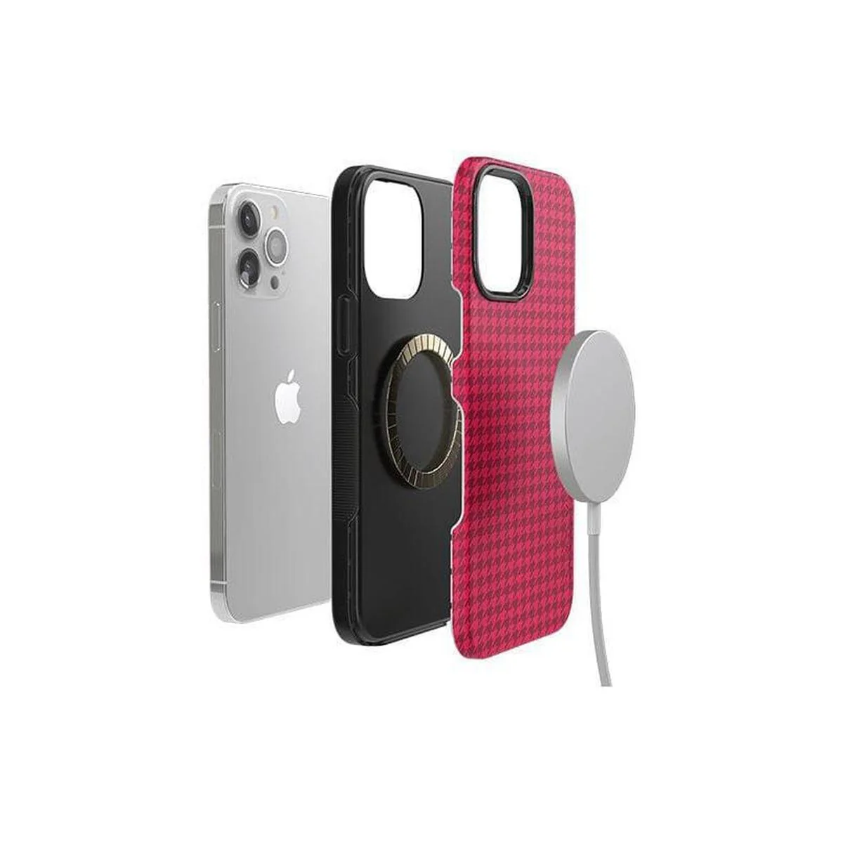 Best Dressed | Red Houndstooth Case - Image 45