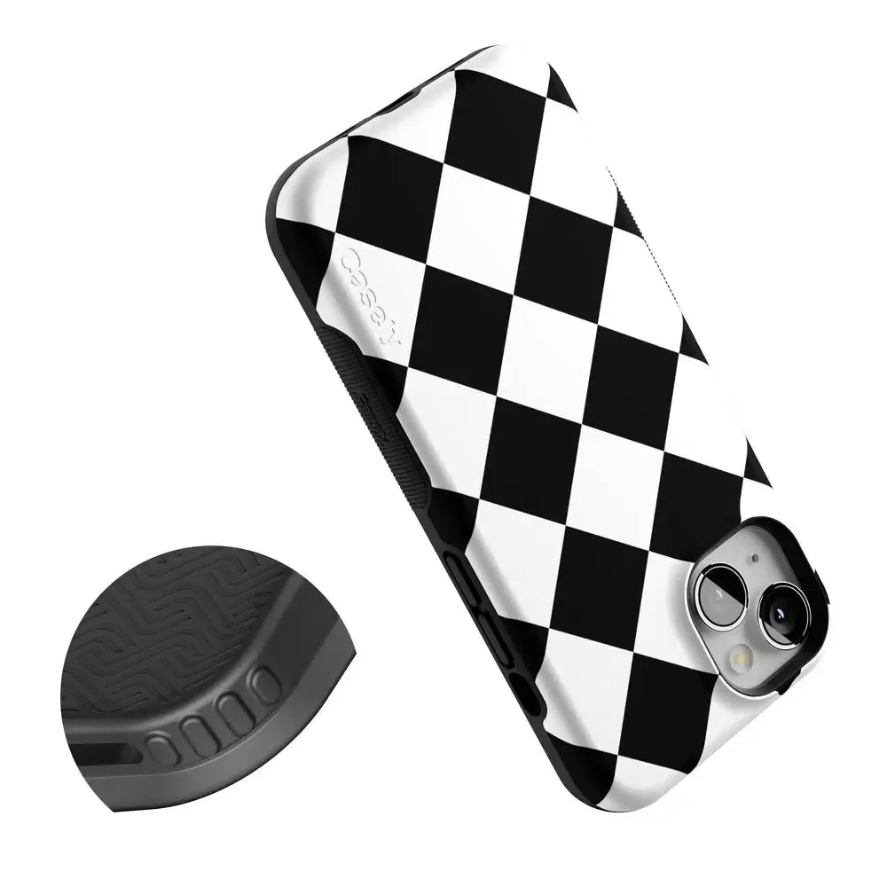 Black Checkerboard | High Contrast Design Case - Image 102