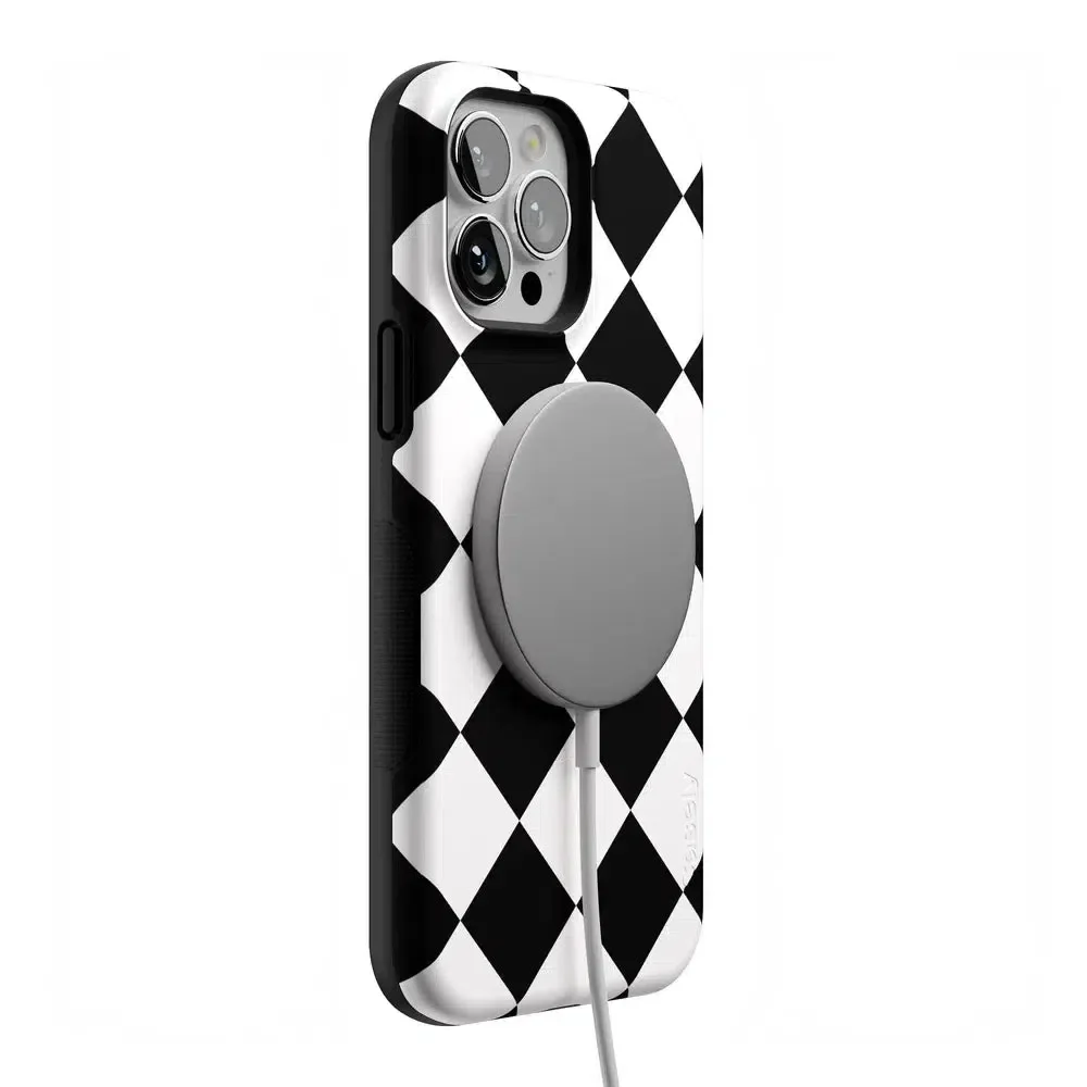 Black Checkerboard | High Contrast Design Case - Image 107