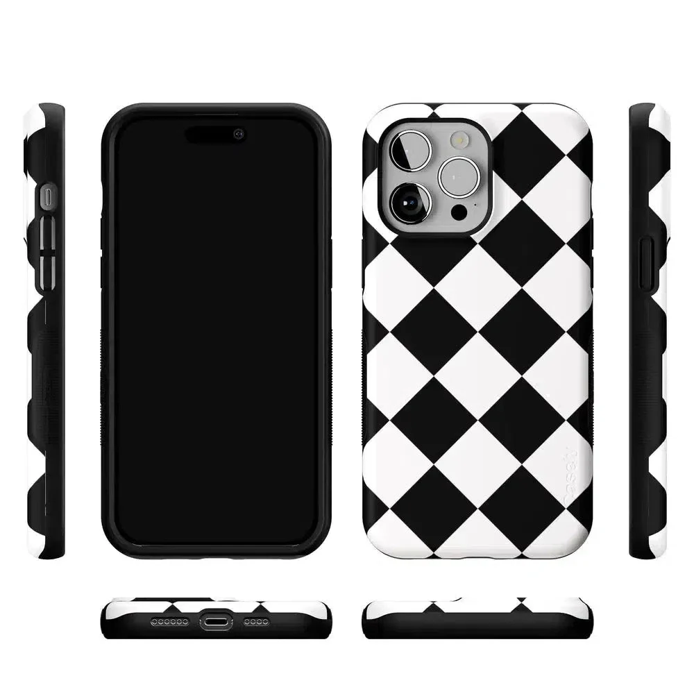 Black Checkerboard | High Contrast Design Case - Image 131