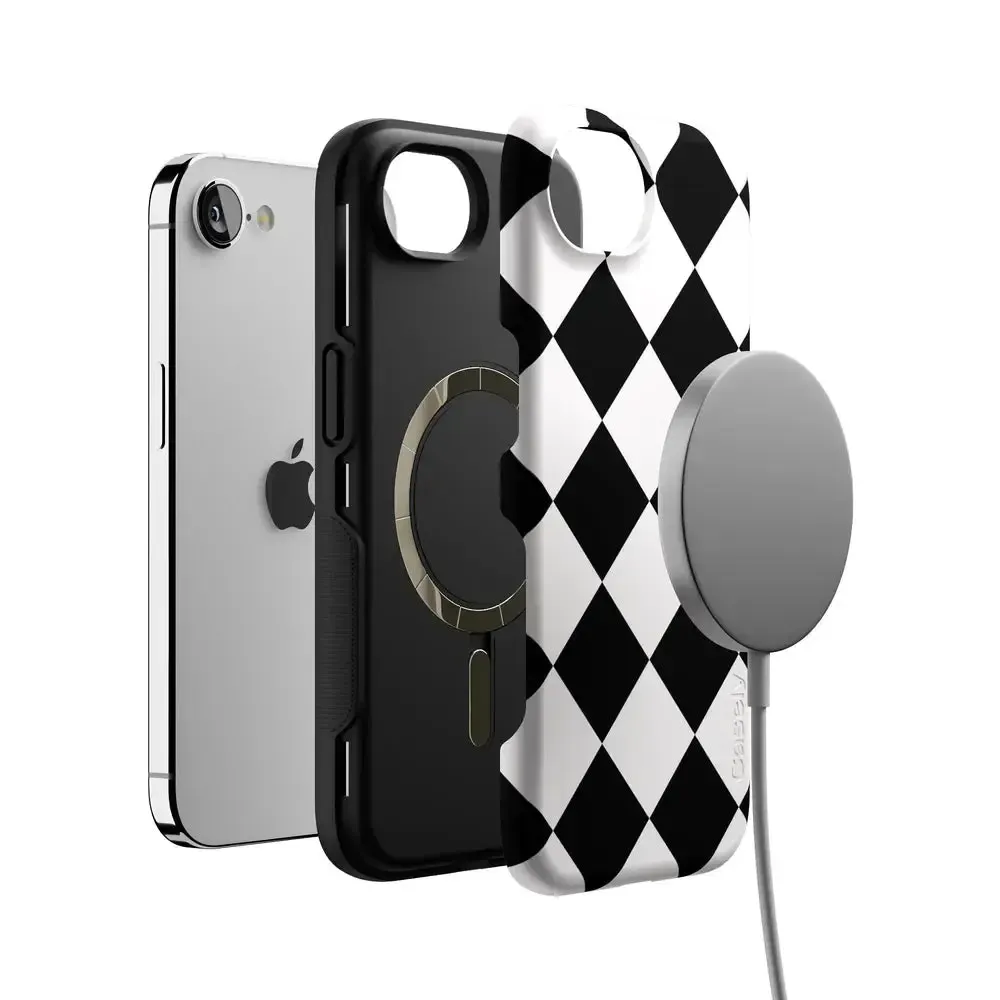 Black Checkerboard | High Contrast Design Case - Image 135