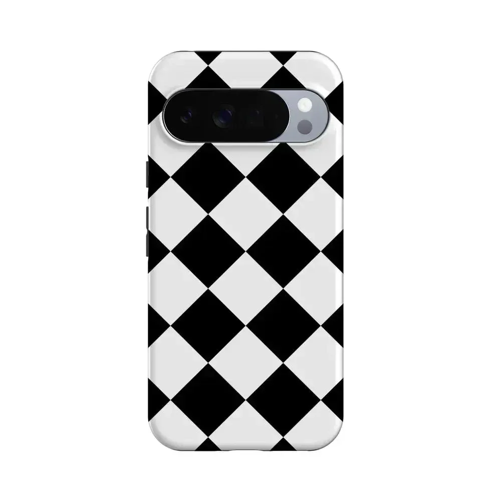 Black Checkerboard | High Contrast Design Case - Image 141