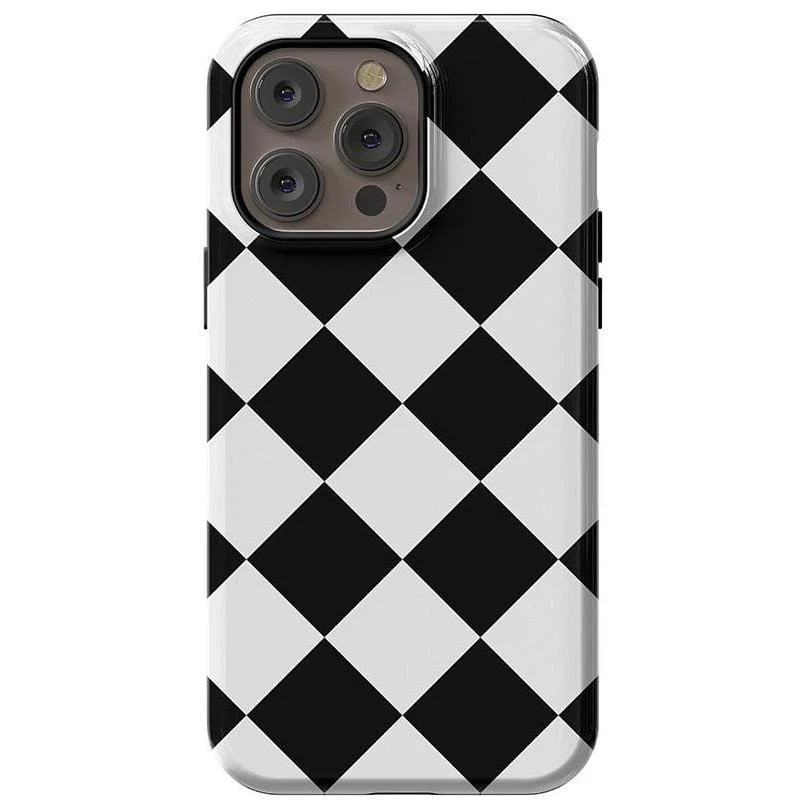 Black Checkerboard | High Contrast Design Case - Image 3